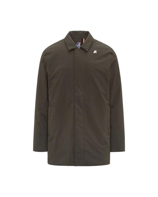 K-Way Green Light Jackets for men