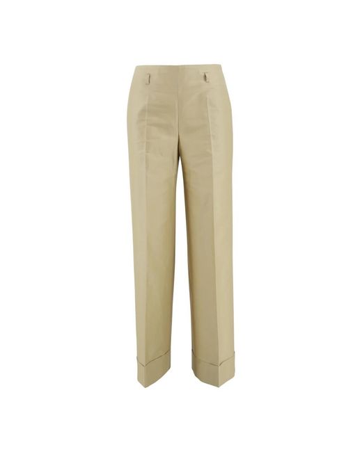 Wide Trousers MVP WARDROBE de color Natural