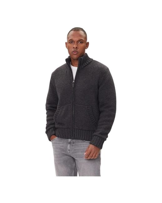 Cardigans Guess de hombre de color Black