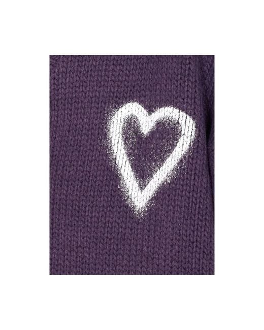 Vision Of Super Cardigans in het Purple voor heren