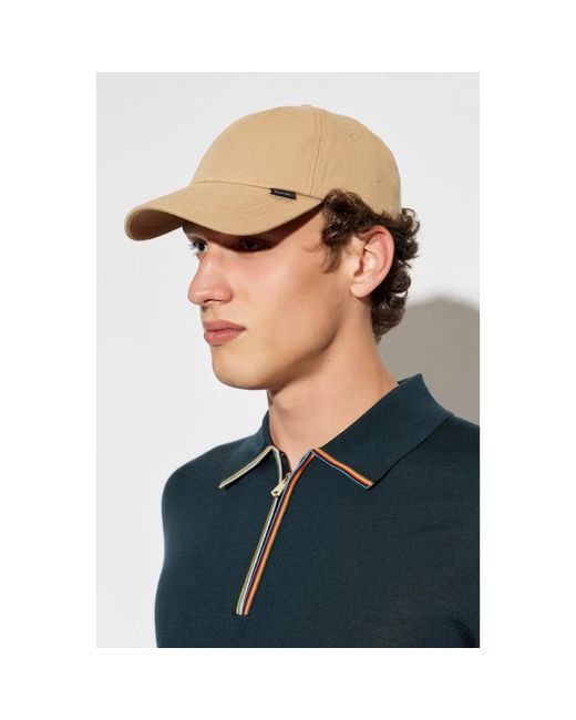 Paul Smith Caps in het Natural voor heren