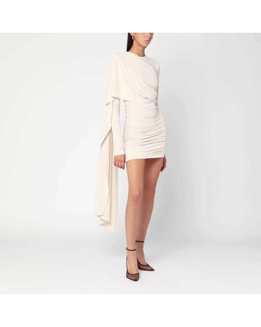 ANDAMANE White Short Dresses