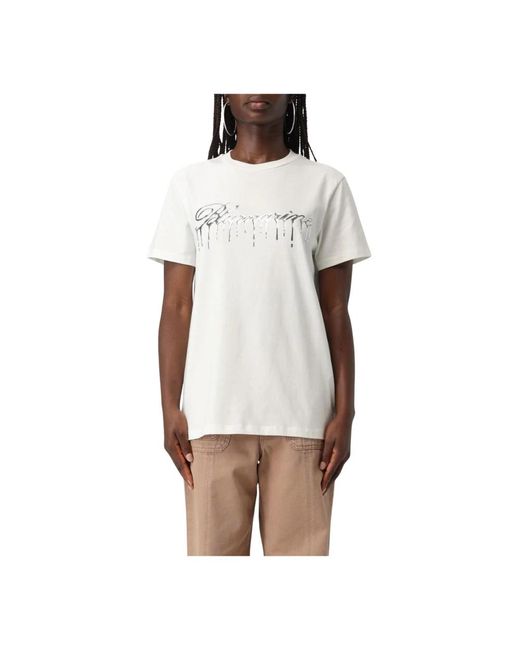 T-Shirts Blumarine de color White