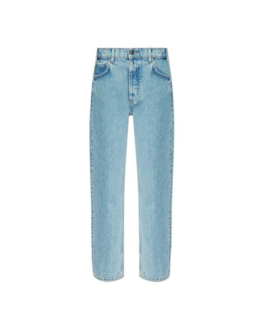 Anine Bing Blue Straight Jeans