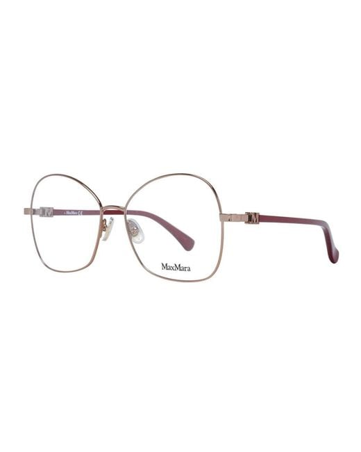 Max Mara Metallic Glasses