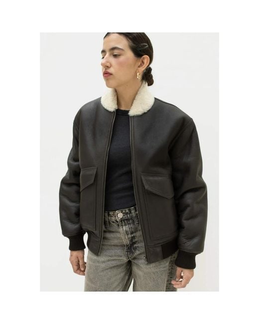 Just things we like Black Faux Fur & Shearling Jackets
