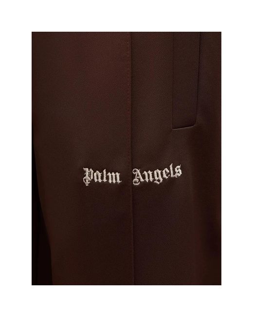 Palm Angels Brown Sweatpants for men