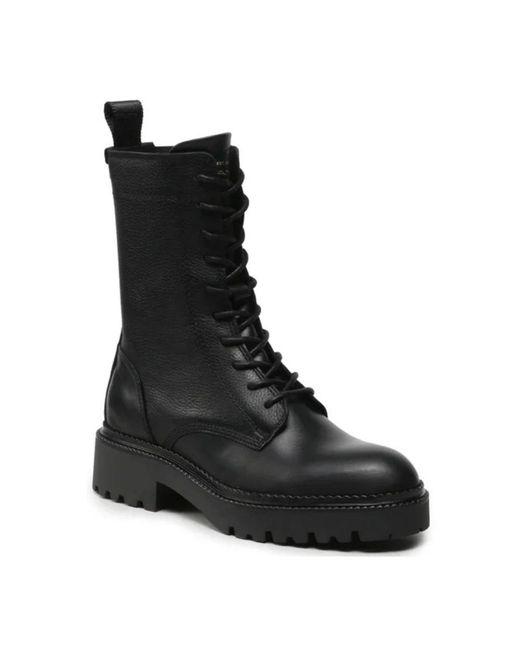 Gant Black Lace-Up Boots