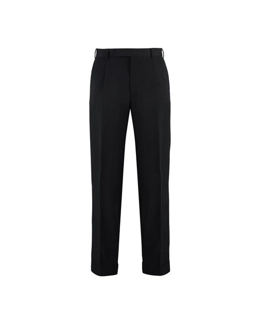 PT01 Black Suit Trousers for men