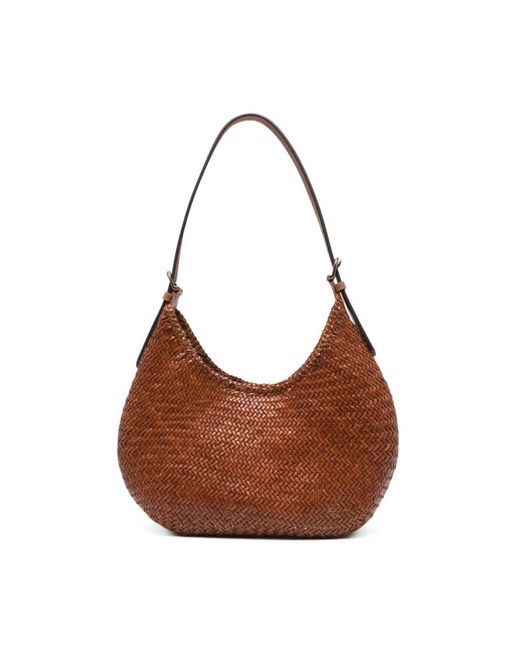 Dragon Diffusion Brown Shoulder Bags