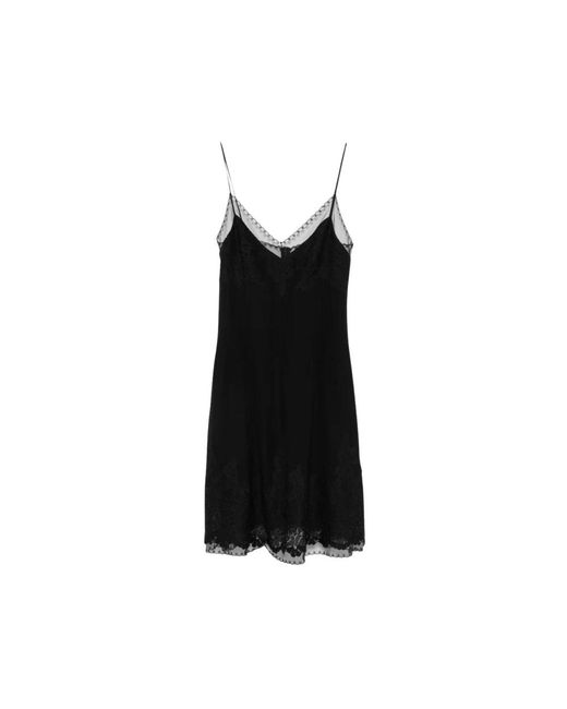 Ermanno Scervino Black Short Dresses