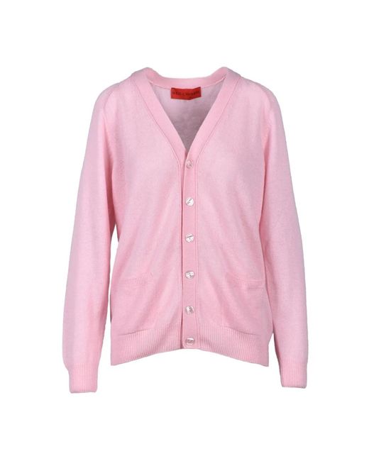 Cardigan di Wild Cashmere in Pink
