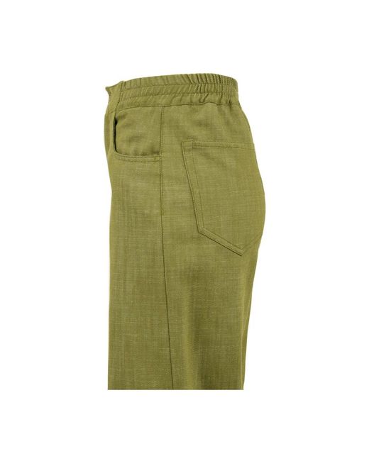 Attic And Barn Green Wide Trousers