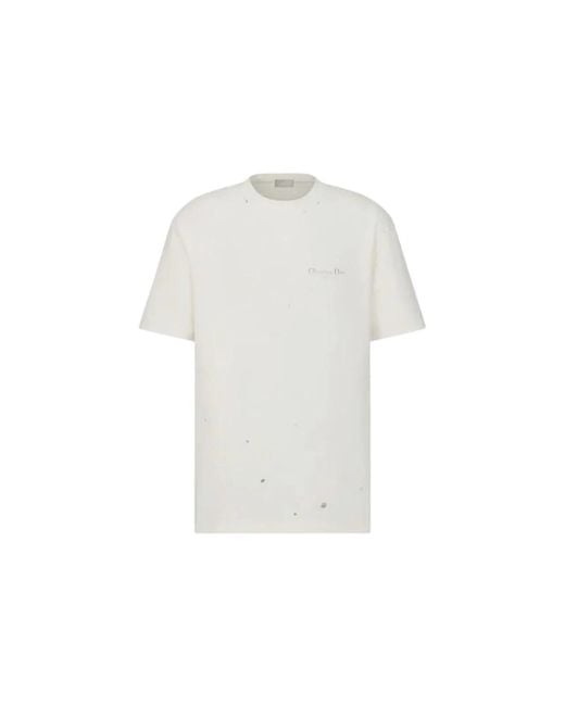 Dior Strappi T-Shirt in White für Herren