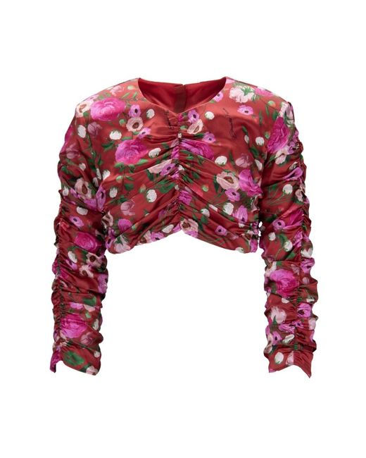 Blouses di Elisabetta Franchi in Red