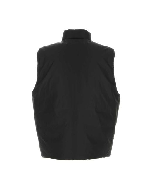 Jil Sander Black Waistcoats for men