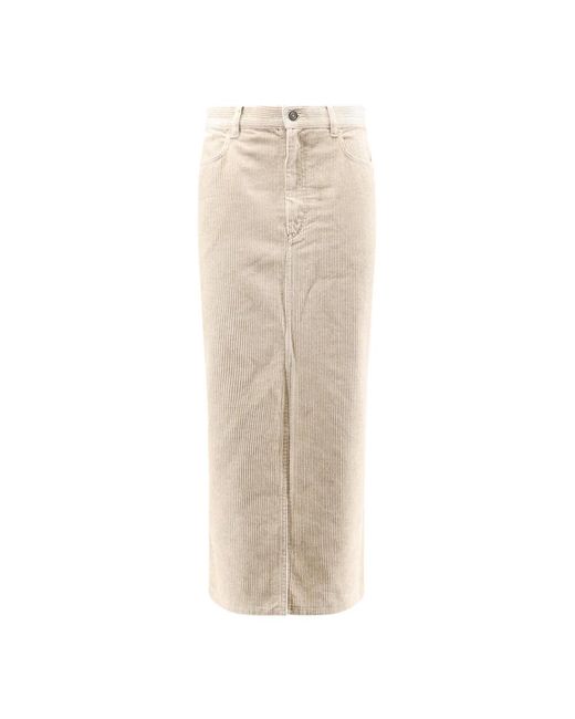 Isabel Marant Natural Midi Skirts