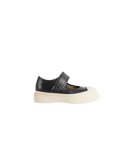 Marni Black Flats