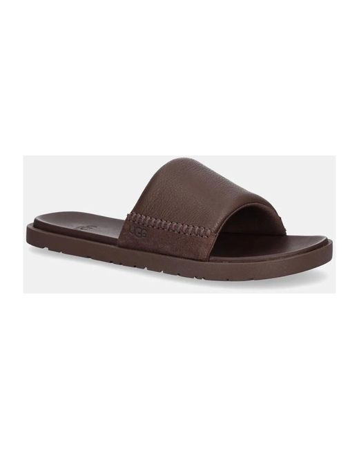 Sliders di Ugg in Brown da Uomo