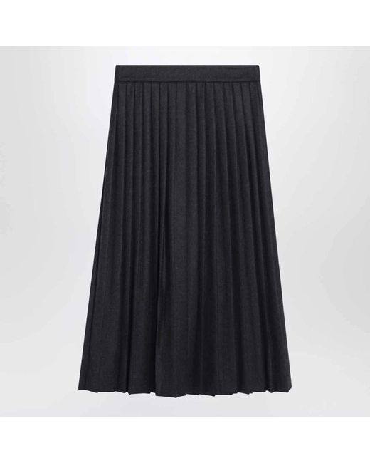 Prada Black Midi Skirts