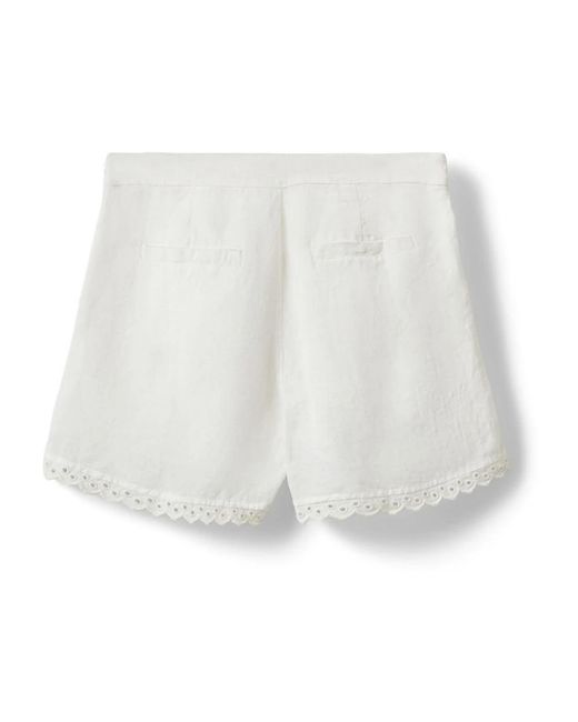 Sofie Schnoor Casual Shorts in het White