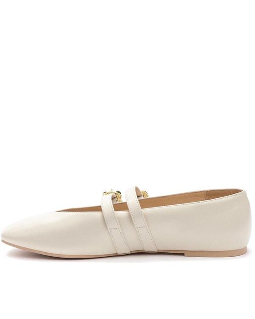 Keddo Natural Ballerina Shoes