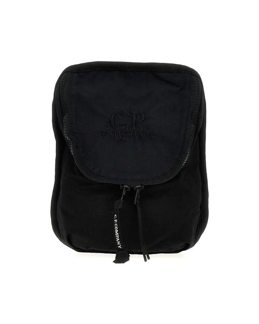 C P Company Einfache Messenger Tasche in Black für Herren