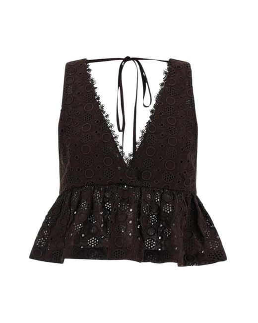 Pinko Black Blouses