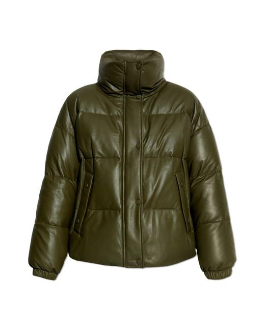 Leather Jackets Yves Salomon en coloris Green