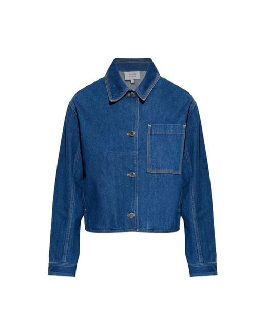Denim Jackets Maison Kitsuné de color Blue