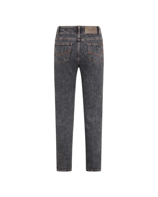 Peserico Gray Slim-Fit Jeans