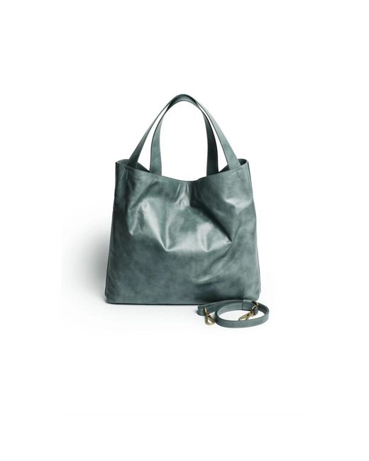 Orciani Green Leder schultertasche nacht buys