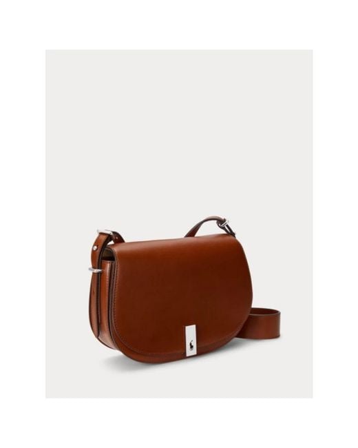 Polo Ralph Lauren Brown Cross Body Bags