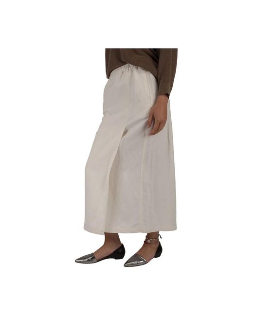 Maxi Skirts Aspesi de color Gray