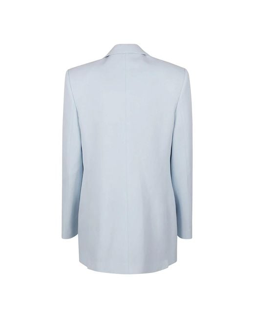 Burberry Blue Blazers