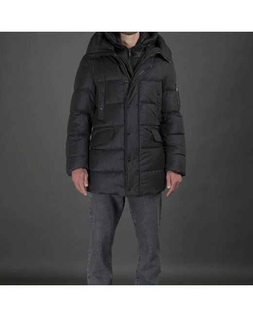 Down Coats Moorer de hombre de color Black