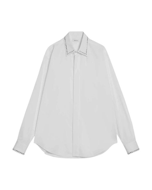 McQueen White Casual Shirts for men
