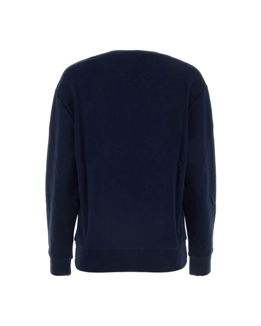 A.P.C. Blue Midnight baumwoll sweatshirt