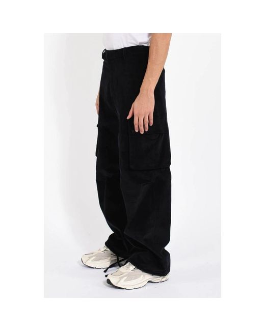 Arte' Rechte Broek in het Black voor heren