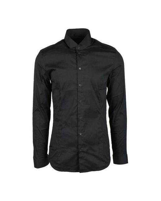 Elegante camicia in misto cotone di Patrizia Pepe in Black da Uomo