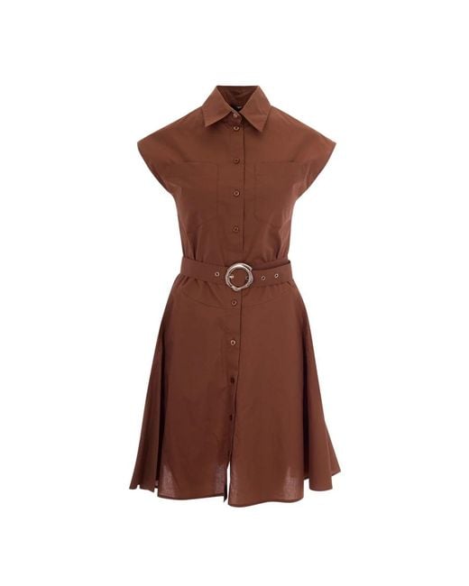 Liu Jo Brown Shirt Dresses