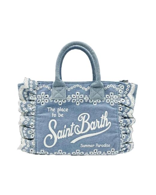 Mc2 Saint Barth Blue Handbags