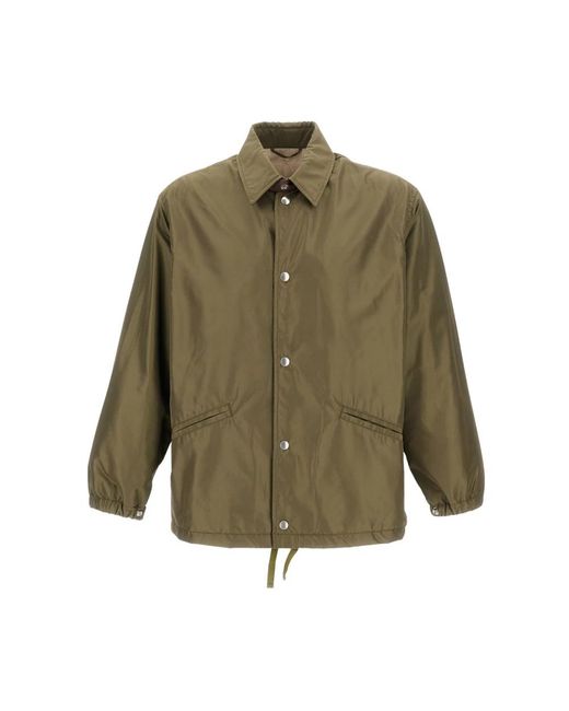 Kaptain Sunshine Silk Poly Coach Jacket in het Green voor heren