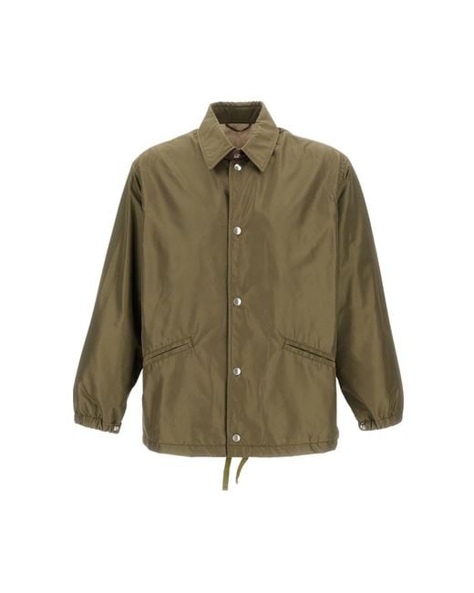 Kaptain Sunshine Silk Poly Coach Jacket in Green für Herren