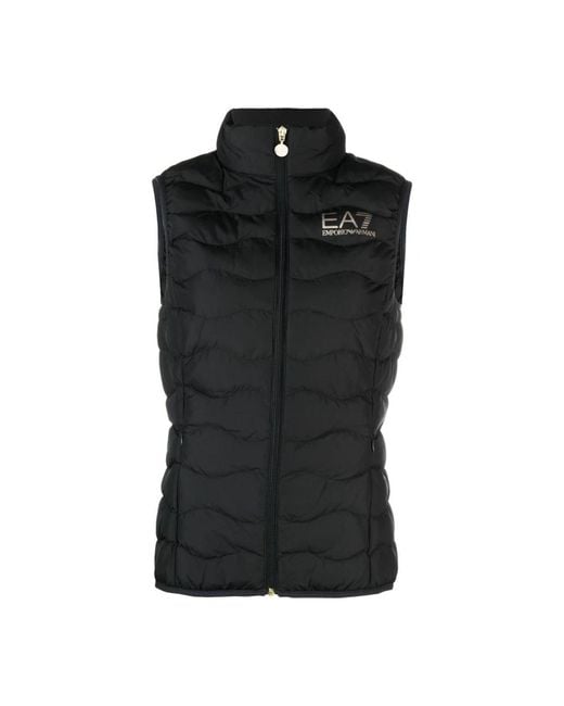 EA7 Black Waistcoats