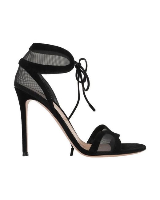 High Heel Sandals di Gianvito Rossi in Black