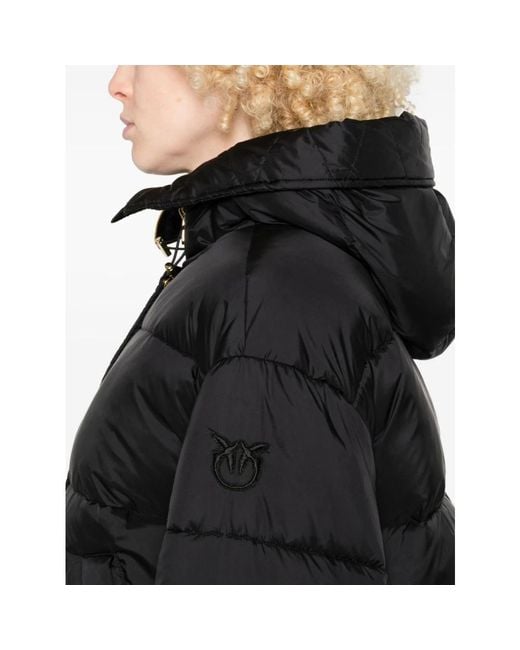 Pinko Winter Jackets in Black Lyst