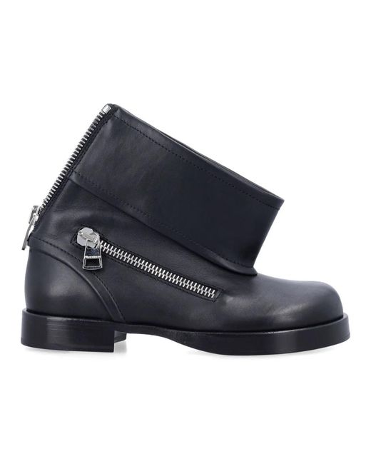 J.W. Anderson Blue Ankle Boots