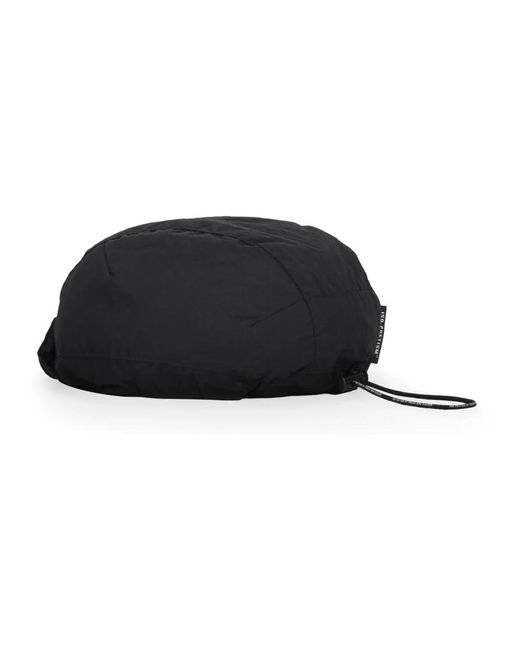 ISO.POETISM Accessoires ,Zwart ,Katoen Flat Cap in het Black voor heren