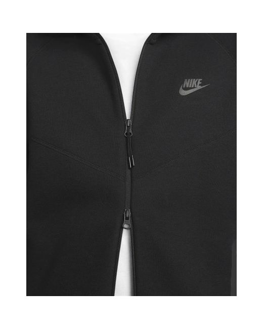 Nike Tech fleece trainingsjacke schwarz in Black für Herren